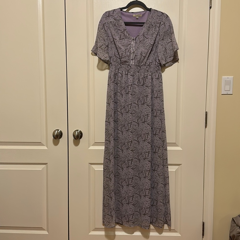 Floral maxi dress